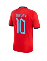 Anglie Raheem Sterling #10 Venkovní Dres MS 2022 Krátký Rukáv